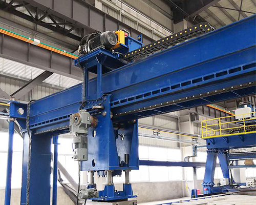 Sub-assembly welding production line/